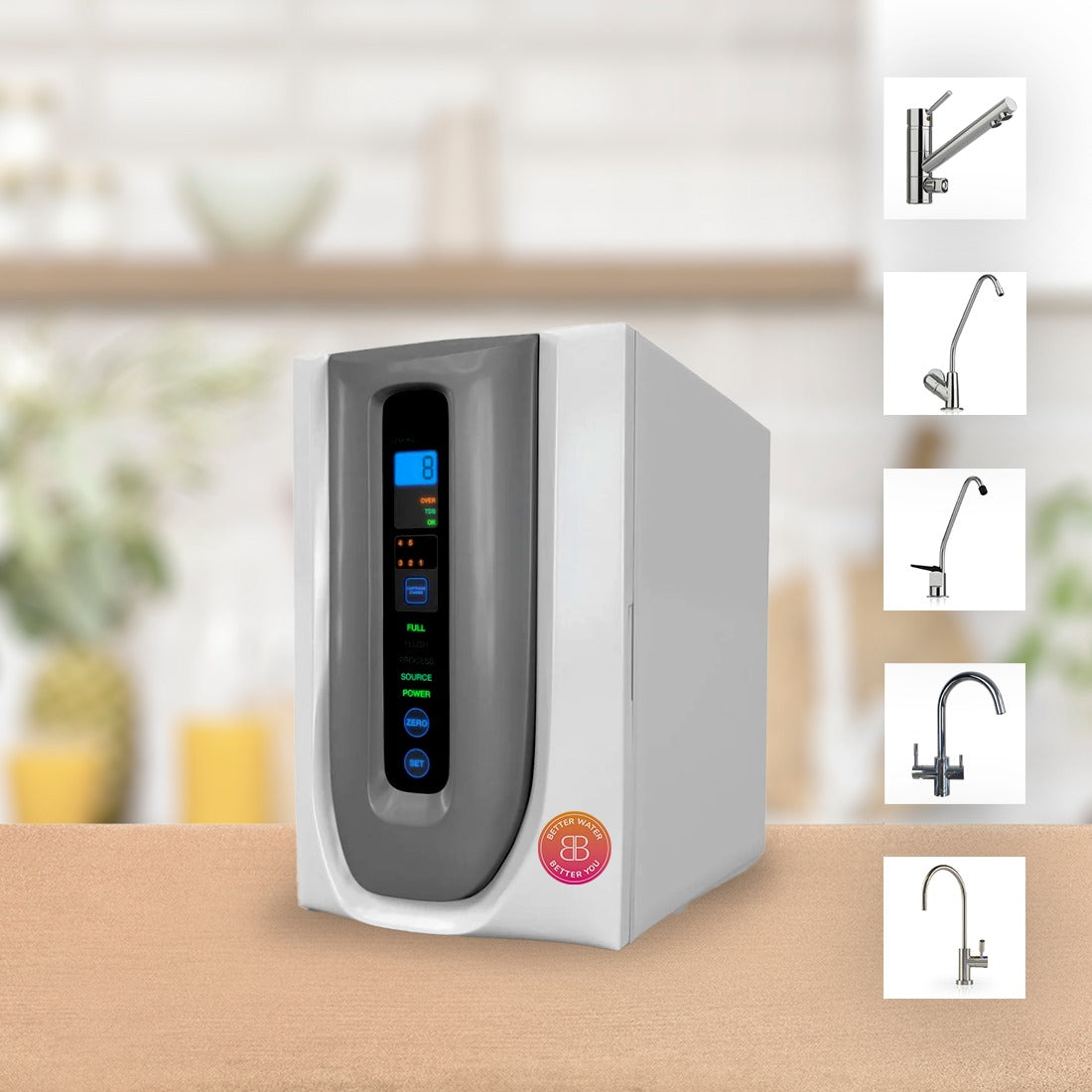 The Eden Digital Reverse Osmosis Water Purifier - Under The Sink