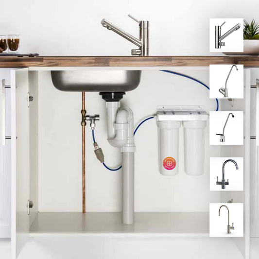 The Better Kleanse Twin Water Filter System - Under The Sink
